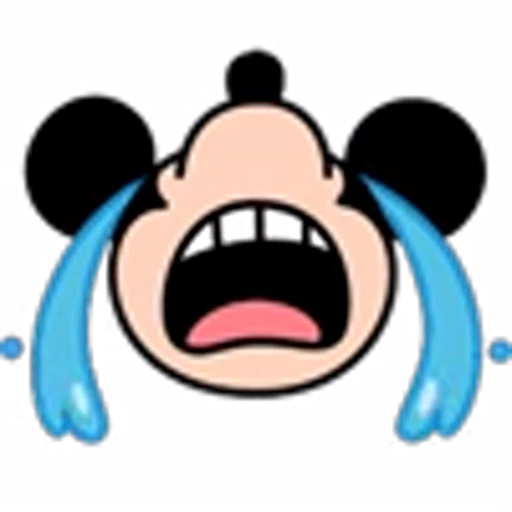 😭 Эмодзи «Mickey Mouse Emoji Pack» для Telegram