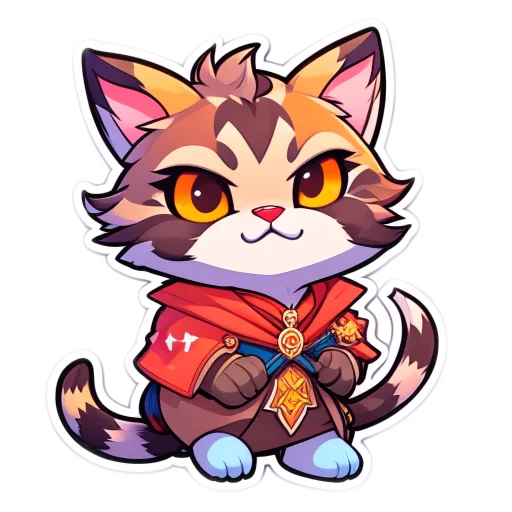 🐈 Стикер «MicroLife» для Telegram