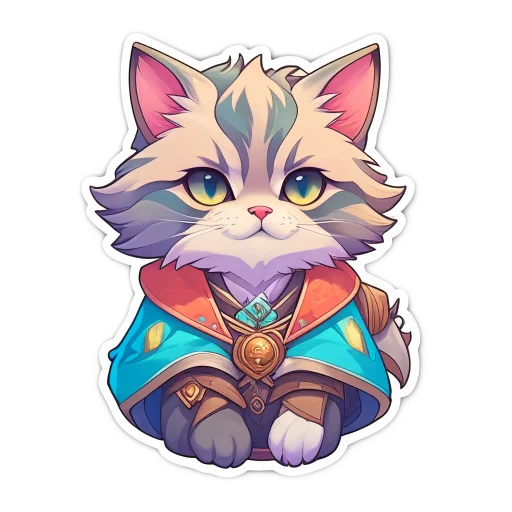 😽 Стикер «MicroLife» для Telegram