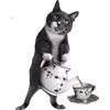 Стикер 61 Микрокотики (Microcats)