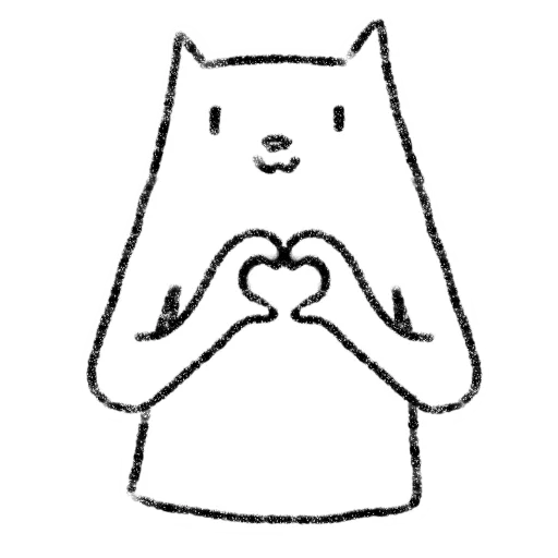 🫶 Стикер «Микрокотик» для Telegram