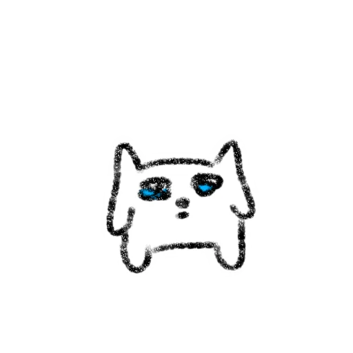 😓 Стикер «Микрокотик» для Telegram