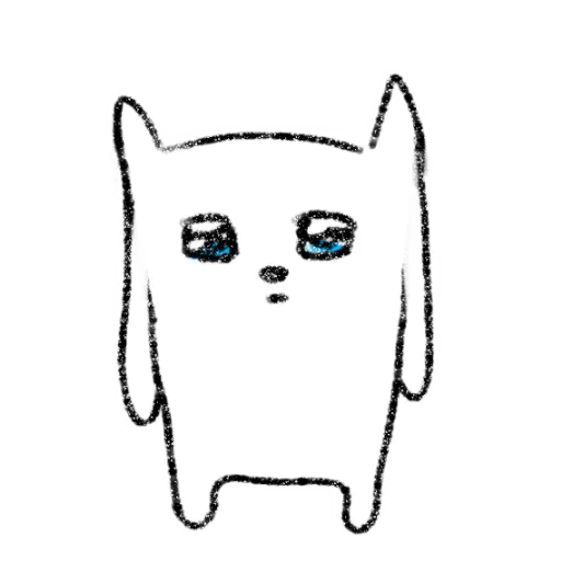 😪 Стикер «Микрокотик» для Telegram