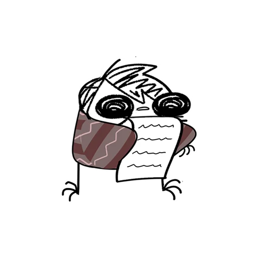 📗 Стикер «Микроножковый» для Telegram