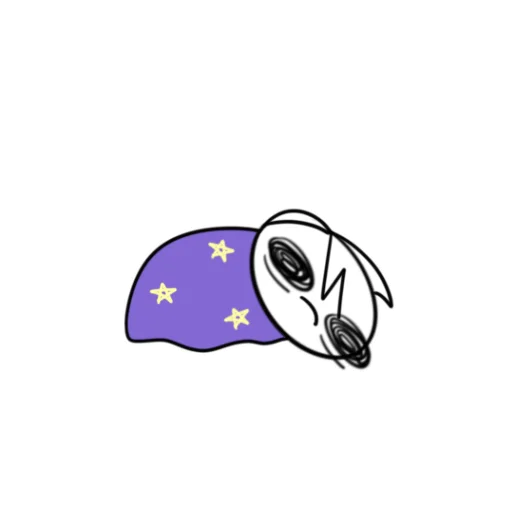 😴 Стикер «Микроножковый» для Telegram