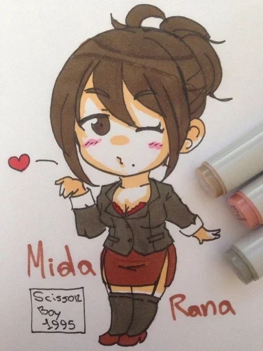 😚 Стикер «Mida Rana» для Telegram