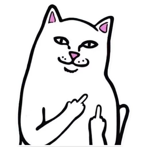 🖕 Стикер «? Иди ты на» для Telegram