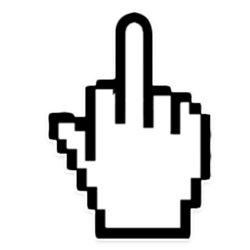 🖕 Стикер «? Иди ты на» для Telegram