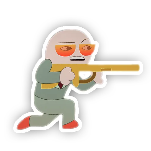 🔫 Стикер «Midnight Gospel» для Telegram