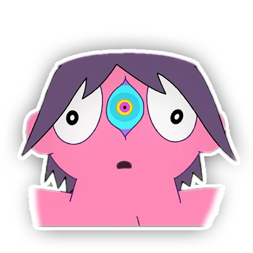 👽 Стикер «Midnight Gospel» для Telegram
