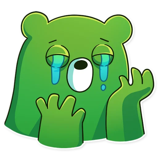 😭 Стикер «Midori» для Telegram