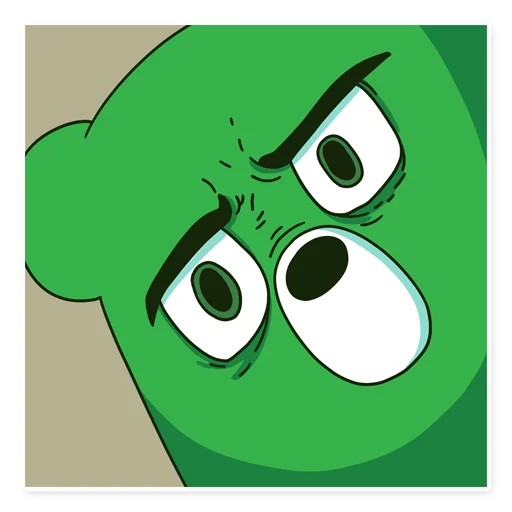 😱 Стикер «Midori» для Telegram