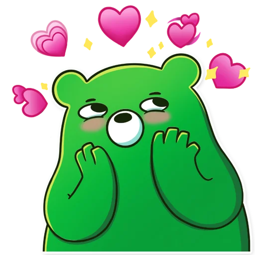 🥰 Стикер «Midori» для Telegram