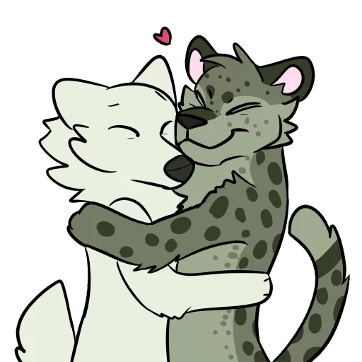 Стикерпак Midori Leopard для Telegram