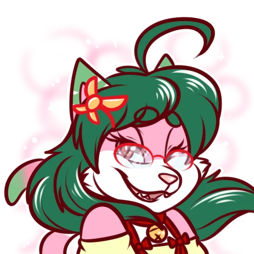 👄 Стикер «Midori!» для Telegram