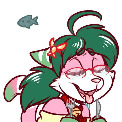 😋 Стикер «Midori!» для Telegram