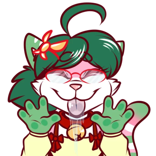 😝 Стикер «Midori!» для Telegram