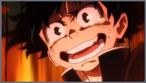 😭 Стикер «Midoriya Izuku» для Telegram