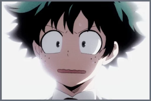 😨 Стикер «Midoriya Izuku» для Telegram