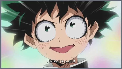 ☺️ Стикер «Midoriya Izuku» для Telegram