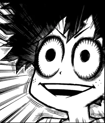 😳 Стикер «Midoriya Izuku» для Telegram