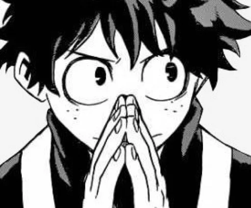 🤔 Стикер «Midoriya Izuku» для Telegram