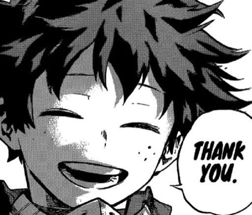 😄 Стикер «Midoriya Izuku» для Telegram