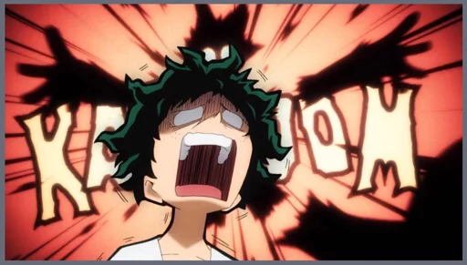 😱 Стикер «Midoriya Izuku» для Telegram