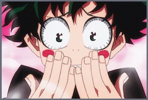 ☺️ Стикер «Midoriya Izuku» для Telegram