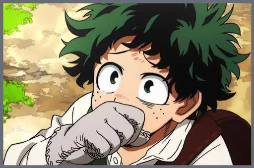 😟 Стикер «Midoriya Izuku» для Telegram