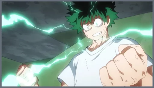 ⚡️ Стикер «Midoriya Izuku» для Telegram