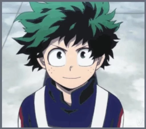 😎 Стикер «Midoriya Izuku» для Telegram