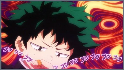 🤔 Стикер «Midoriya Izuku» для Telegram