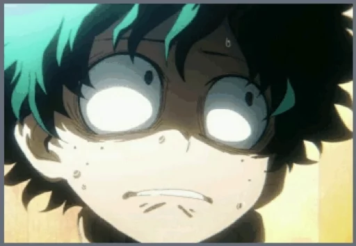 😰 Стикер «Midoriya Izuku» для Telegram