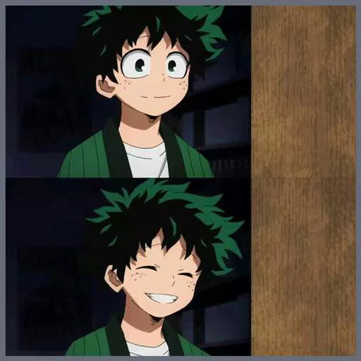 🙂 Стикер «Midoriya Izuku» для Telegram