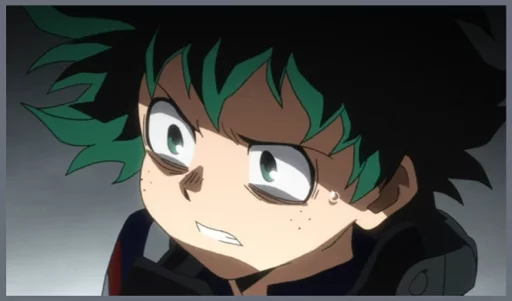 😐 Стикер «Midoriya Izuku» для Telegram
