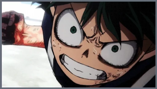 😠 Стикер «Midoriya Izuku» для Telegram