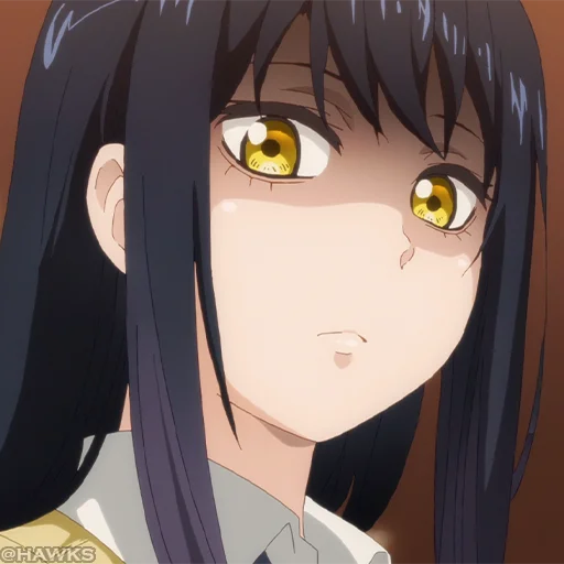 👻 Стикер «? Mieruko-chan» для Telegram