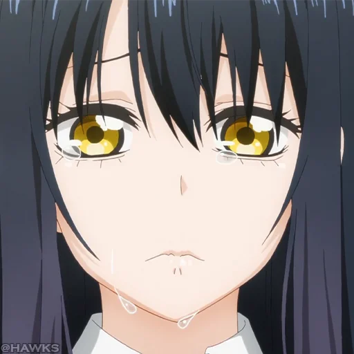 👻 Стикер «? Mieruko-chan» для Telegram