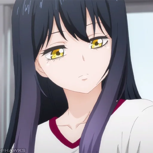 ☠️ Стикер «? Mieruko-chan» для Telegram