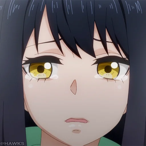 👻 Стикер «? Mieruko-chan» для Telegram