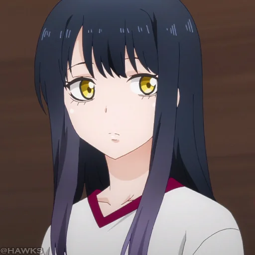 👻 Стикер «? Mieruko-chan» для Telegram