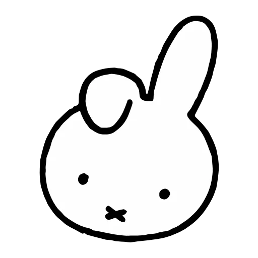 Стикер 19 🐰Miffy bunny