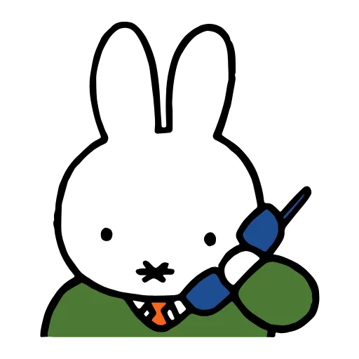 Стикер 15 🐰Miffy bunny