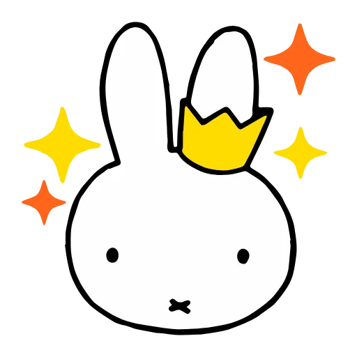 Стикер 18 🐰Miffy bunny