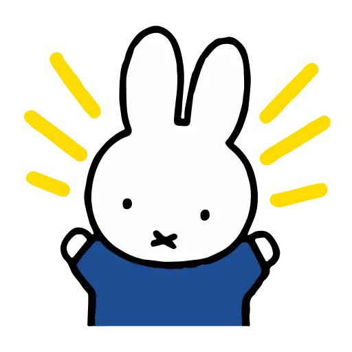 Стикер 7 🐰Miffy bunny