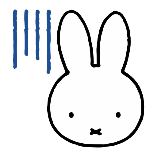 Стикер 12 🐰Miffy bunny