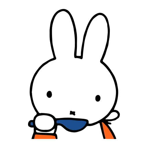 Стикер 17 🐰Miffy bunny