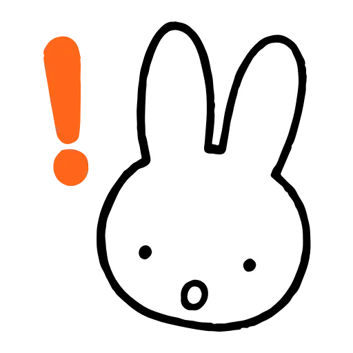 Стикер 6 miffy
