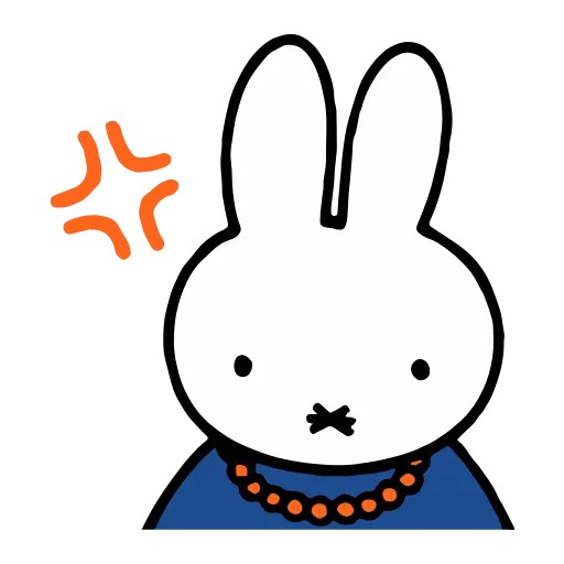Стикер 14 miffy